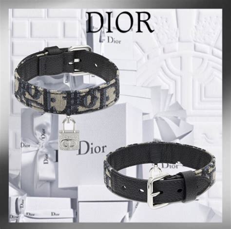 dior cat collar|dior diamond dog accessories.